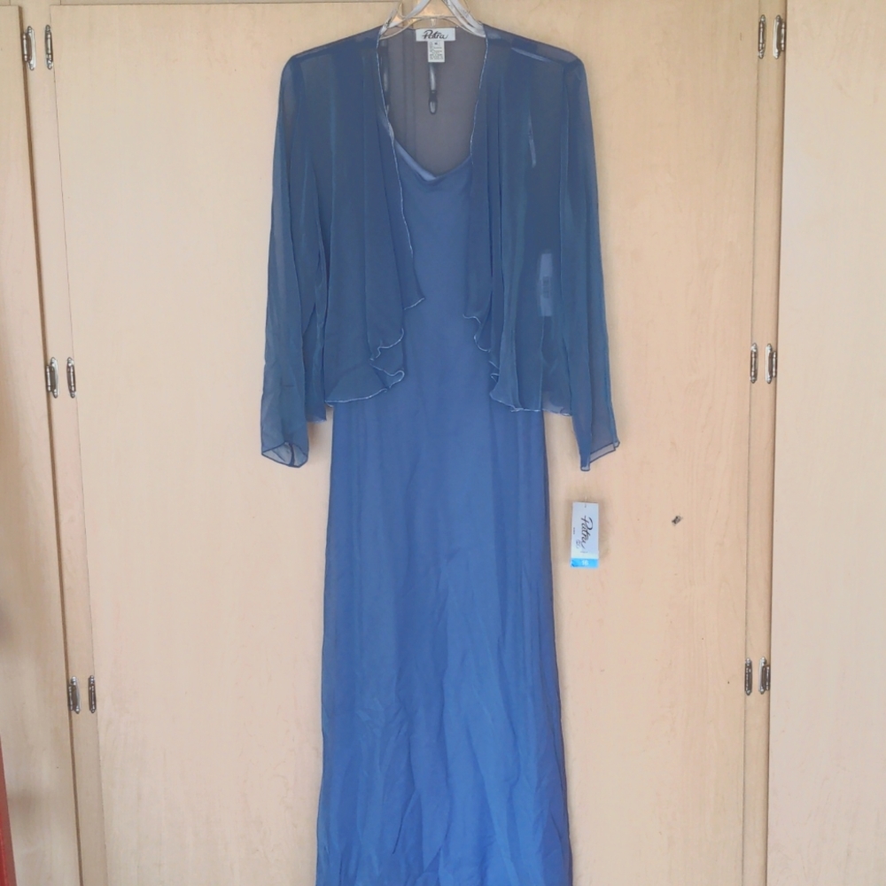 Periwinkle evening gown